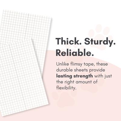 Show full view: Necoichi Cat Anti-Scratching Sheet, Clear, Small, 6 count slide 7 of 7