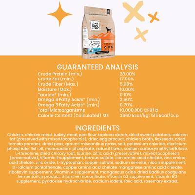 Show full view: I and Love and You Baked & Saucy Chicken & Sweet Potato Dog Food, 21-lb bag slide 8 of 11