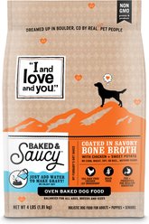 I and Love and You Baked & Saucy Chicken & Sweet Potato Dog Food, 4-lb bag