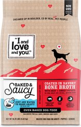 I and Love and You Baked and Saucy Beef and Sweet Potatoes Dry Dog Food, 10.25-lb bag slide 1 of 7
