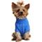 Show in main carousel: Doggie Design Combed Cotton Cable Knit Solid Dog Sweater, Riverside Blue, X-Small slide 2 of 4