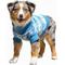 Show in main carousel: Doggie Design Combed Cotton Snowflake & Hearts Dog Sweater, Blue, Medium slide 2 of 4