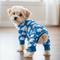 Show in main carousel: Doggie Design CuddlePup Fluffy Clouds Dog Pajamas, Blue, Large slide 4 of 4