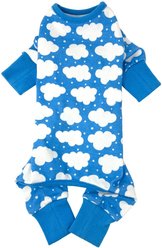 Doggie Design CuddlePup Fluffy Clouds Dog Pajamas, Blue, Large