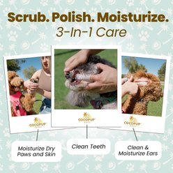 Cocopup Multipurpose Dog Dental Finger Wipes, 50 count slide 2 of 7