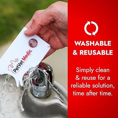 Show full view: PetVet Medic Card Tick Remover for Dogs, 6 x 4 x 0.25-in, 3 count slide 3 of 5