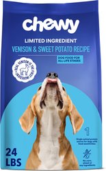 Chewy Limited Ingredient Venison & Sweet Potato Recipe Grain-Free Dry Dog Food (FORMERLY AMERICAN JOURNEY), 24-lb bag