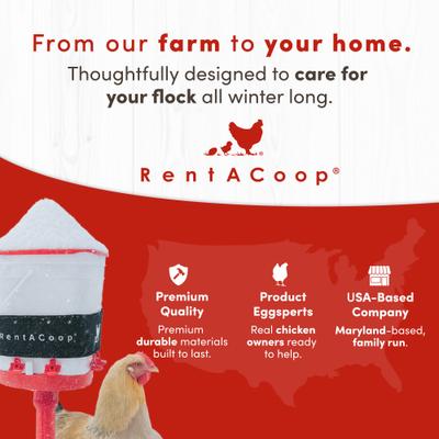 Show full view: RentACoop LG Thermo Bucket Belt Heated Strap with Insulated Wrap for Waterers slide 9 of 10