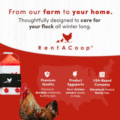 Show full view: RentACoop SM Thermo Bucket Belt Heated Strap with Insulated Wrap for Waterers slide 9 of 10