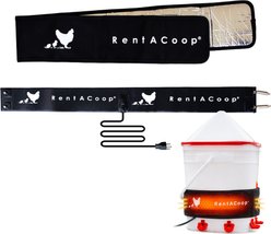 RentACoop LG Thermo Bucket Belt Heated Strap with Insulated Wrap for Waterers