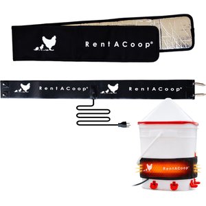 RentACoop LG Thermo Bucket Belt Heated Strap with Insulated Wrap for Waterers