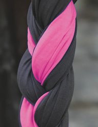 Tail Tamer by Professional's Choice Lycra Horse Tail Braid, Pink, 34-in