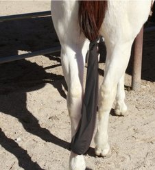 Tail Tamer by Professional's Choice Horse Tail Bag, Black, 31-in