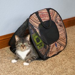 SportPet Designs Pop Open Cat Carrier, Brown slide 2 of 7