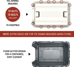 SportPet Designs Travel Kennel Dog Carrier, XX-Large slide 2 of 9