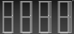 MALOROY Extra Wide Pressure Mounted 78-in Clear Acrylic Dog & Cat Gate slide 2 of 6
