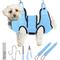Show in main carousel: PatiencET Dog Grooming Hammock for Small Dogs Hanging Harness for Nail Trimming & Clipping, Small, Cerulean slide 1 of 7