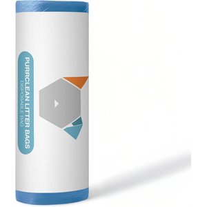 INSTACHEW Purrclean Cat Litter Waste Bags, 20 count