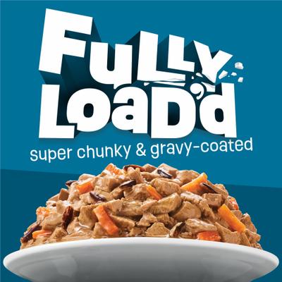 Show full view: Friskies Fully Load’d Salmon, Wild Rice, Carrots & Spinach Wet Cat Food, 5.5-oz. can, 24 count slide 4 of 10