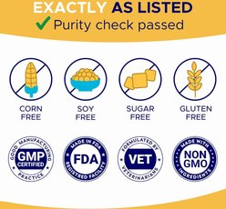 GoodGrowlies Allergy & Itch Relief Salmon Flavored Skin & Coat Chews Supplement for Dogs, 180 count slide 2 of 8