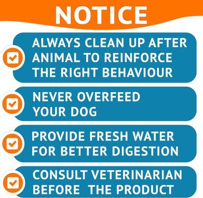 Show full view: GoodGrowlies No Poo & Coprophagia Stool Eating Deterrent Probiotics & Digestive Enzymes Chews, 120 count slide 7 of 11
