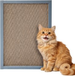 Coziwow Wall-Mounted Cat Scratcher Toy Replacement Pads, Gray, 7 count