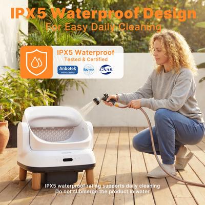 Show full view: Aoruefar Open-Top Advanced Odor Control Self Cleaning Scandinavian Inspired Cat Litter Box with Liners & Mat slide 4 of 9