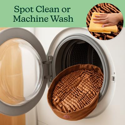 Show full view: Reggie Stimulating Dog Feeder Mat, Large, Bark Brown slide 7 of 8