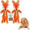 Show in main carousel: Pacific Pups Products Woodland Animals Fox Squeaky Plush Dog Toys, 2 count slide 1 of 6
