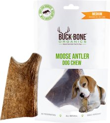 Buck Bone Organics Moose Antler Dog Treats, Medium