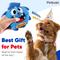 Show in main carousel: Petbobi Monster Interactive Squeaky Dog Plush Toy, Blue slide 6 of 7