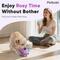Show in main carousel: Petbobi The Jolly Jelly Bobby Interactive Squeaky Dog Plush Toy, Purple slide 4 of 6