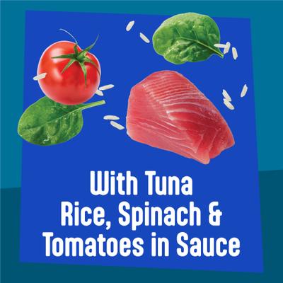 Show full view: Friskies Fully Load’d Tuna, Rice, Spinach & Tomatoes Wet Cat Food, 5.5-oz. can, 24 count slide 5 of 10