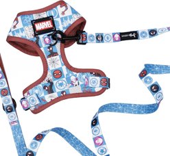 Sassy Woof Marvel’s Spider-Man Dog Harness & Leash, XX-Small