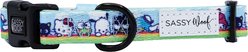 Sassy Woof Hello Kitty & Friends In the Sky Dog Collar, Medium: 19.7-in neck slide 2 of 6