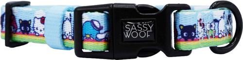 Show full view: Sassy Woof Hello Kitty & Friends In the Sky Dog Collar, Large: 26-in neck slide 2 of 6