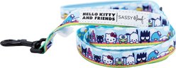 Sassy Woof Hello Kitty & Friends In the Sky Dog Leash, 5-ft long, 4/5-in wide slide 1 of 7