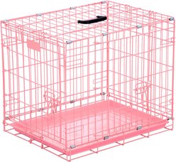 Win World Dog & Cat Crate, Small, Pink