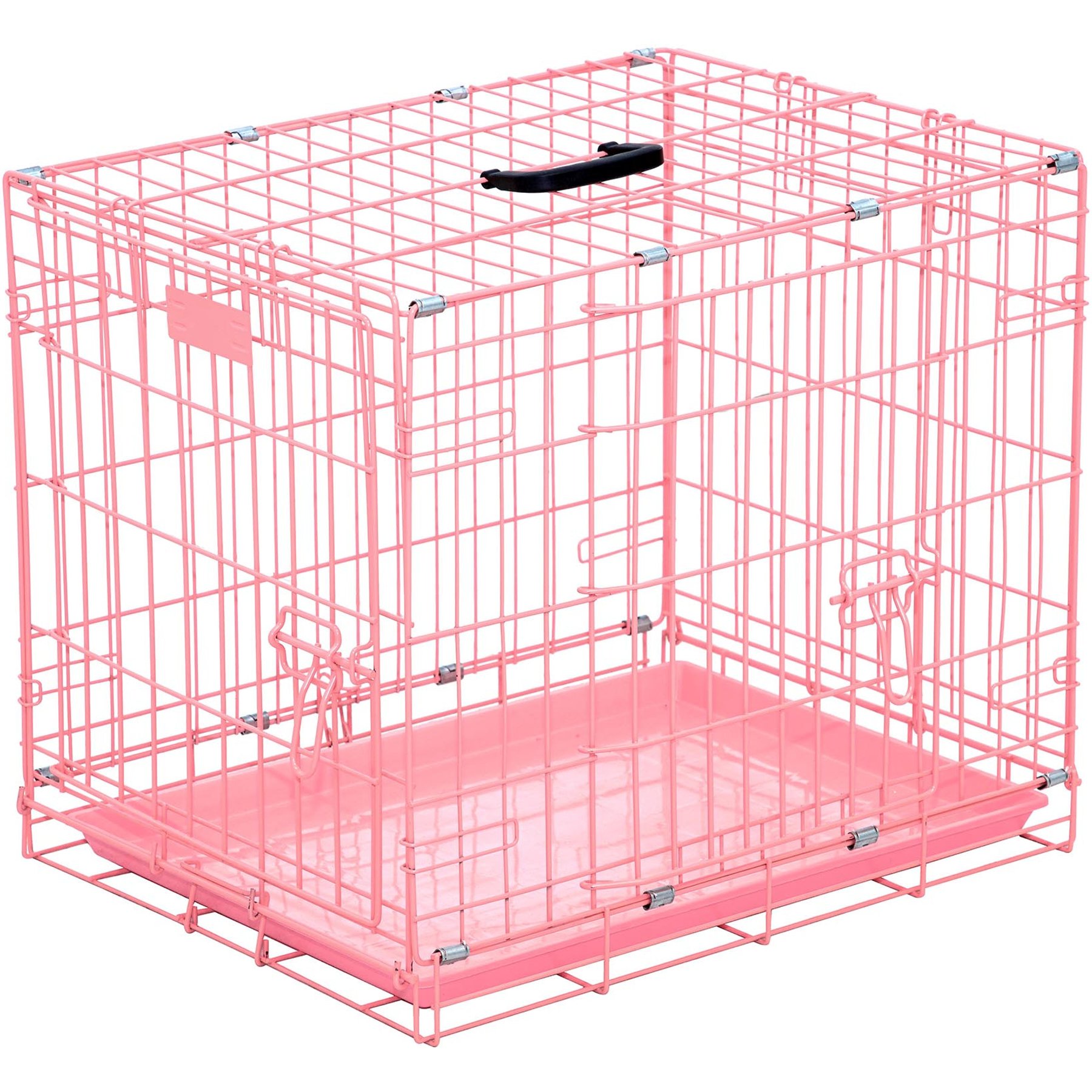 Win World Dog & Cat Crate, Small, Pink