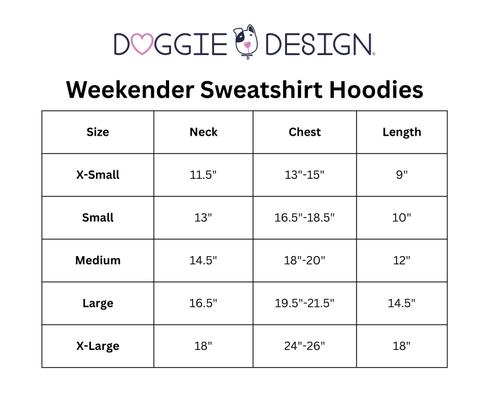 Show full view: Doggie Design Weekender Dog Sweatshirt Hoodie, Red & Black Plaid Flannel, Medium slide 4 of 4