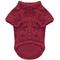 Show in main carousel: Doggie Design Soft Plush Pullover Dog Shirt, Burgundy, Large slide 2 of 4