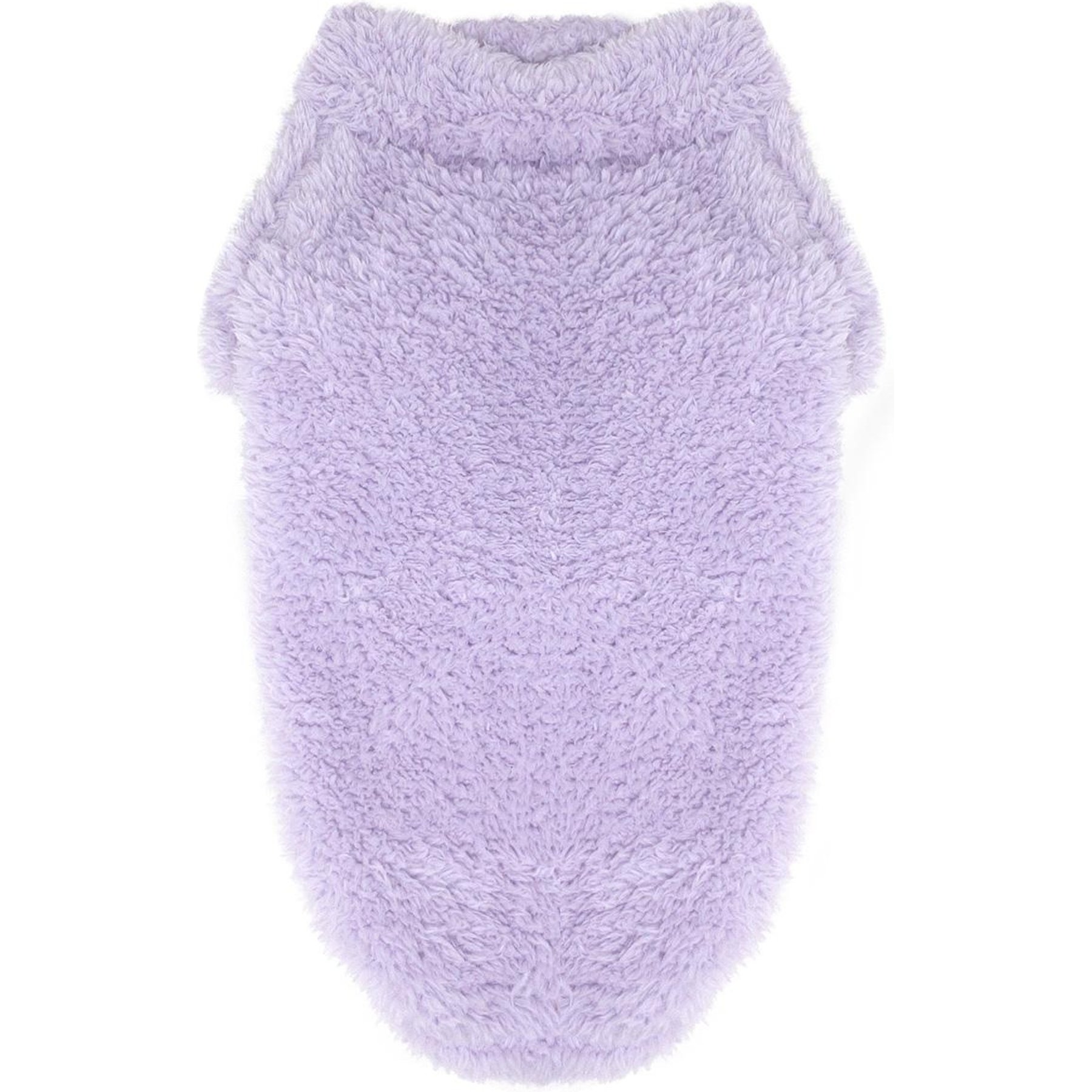 Doggie Design Soft Plush Pullover Dog Shirt, Lavender, Large