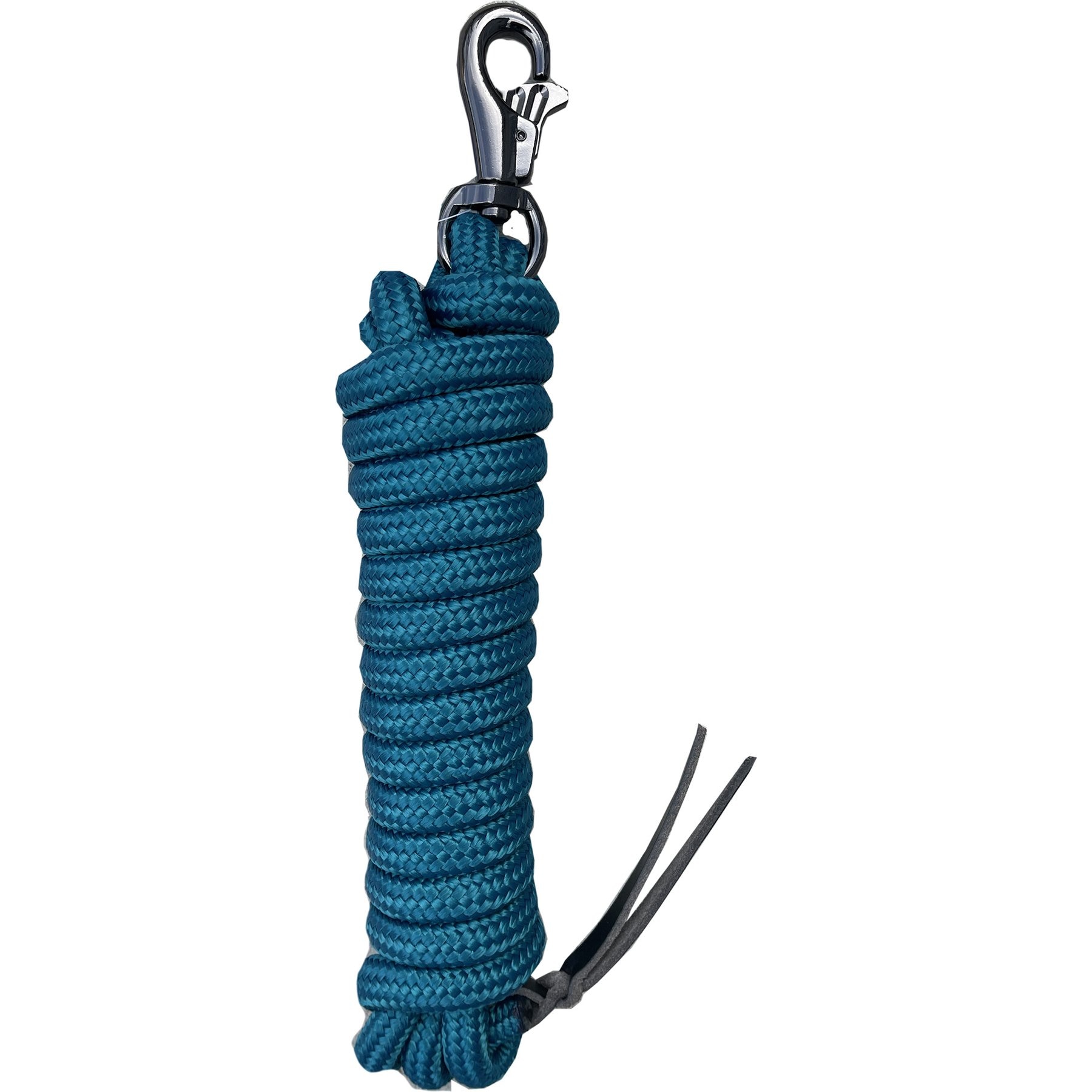Kensington Protective Products Clinician Horse Training Lead Rope, Harbor-Black, 15-ft