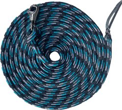 Kensington Protective Products Multi-Colored Clinician Horse Training Lead Rope, Atlantis, 25-ft