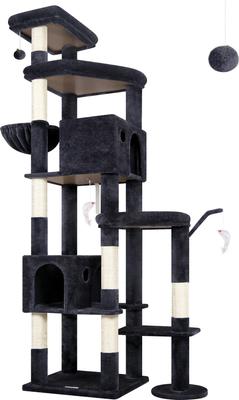 Show full view: Globlazer 83-in Giant Cat Tree, Dark Gray slide 7 of 8