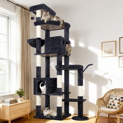 Globlazer 83-in Giant Cat Tree, Dark Gray