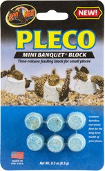 Zoo Med Pleco Banquet Block Fish Ornament