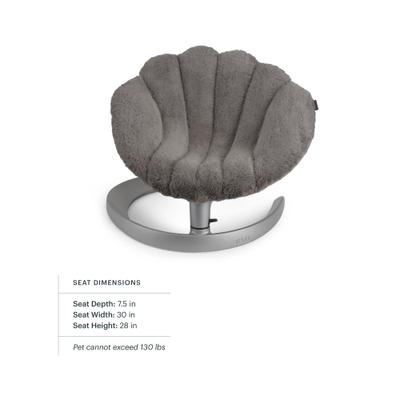 Show full view: Tavo Pets Shell Swaying Lounger Dog & Cat Bed, Lunar slide 8 of 10