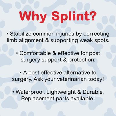Show full view: OrthoVet Feline Rear Leg Splint slide 5 of 8
