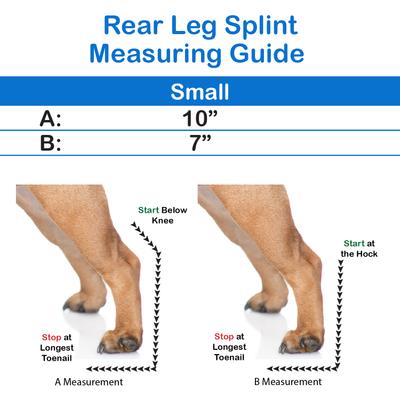 Show full view: OrthoVet Standard Dog Rear Leg Splint, Small slide 3 of 8